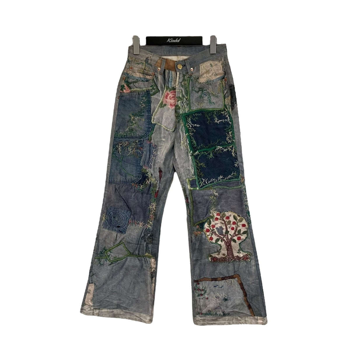 KAMIYA(カミヤ) 25SSTrompe L'oeil Print Denim Pantsデニムパンツ