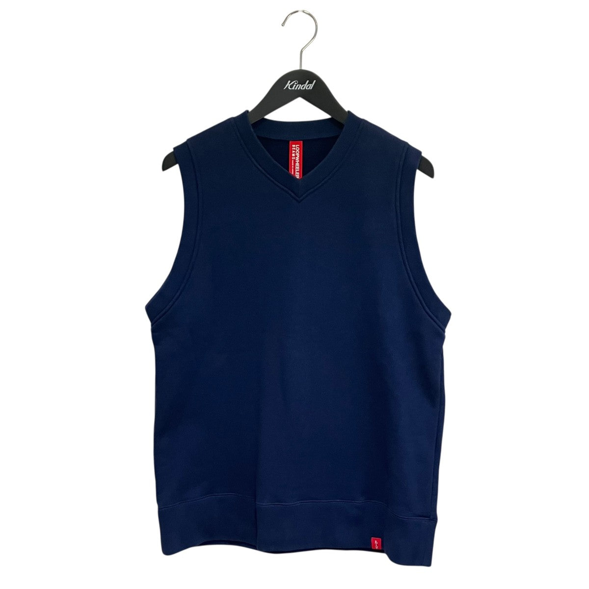 LOOPWHEELER×BEAMS ルーズフィット ベスト 古着・中古-1枚目のアイテム画像
