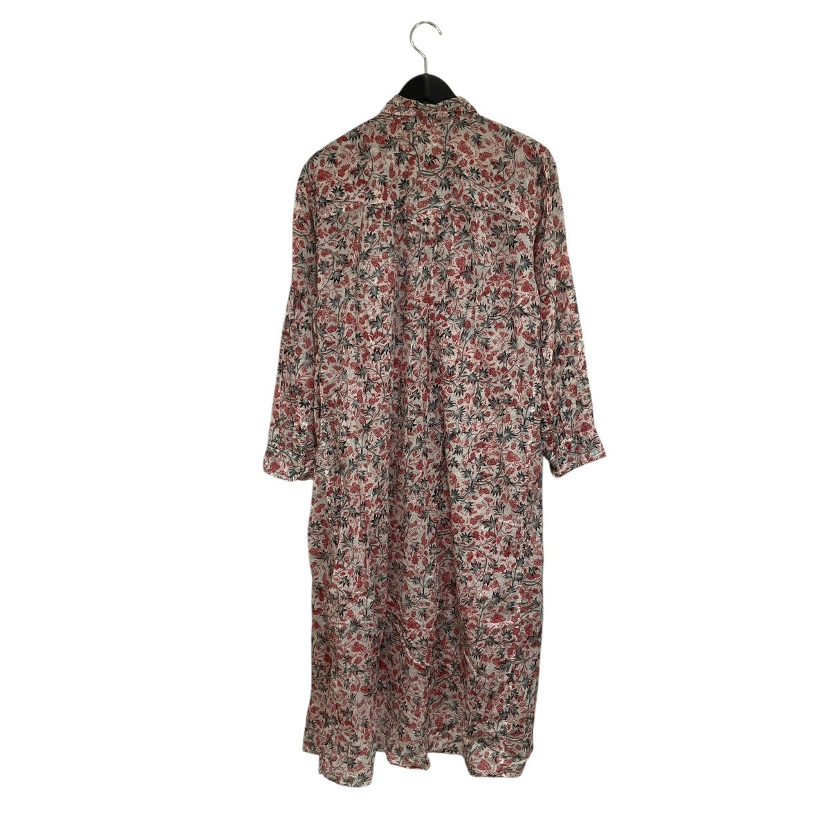 ISABEL MARANT ETOILE 総柄シャツワンピース1667-343-0117 古着・中古-2枚目のアイテム画像