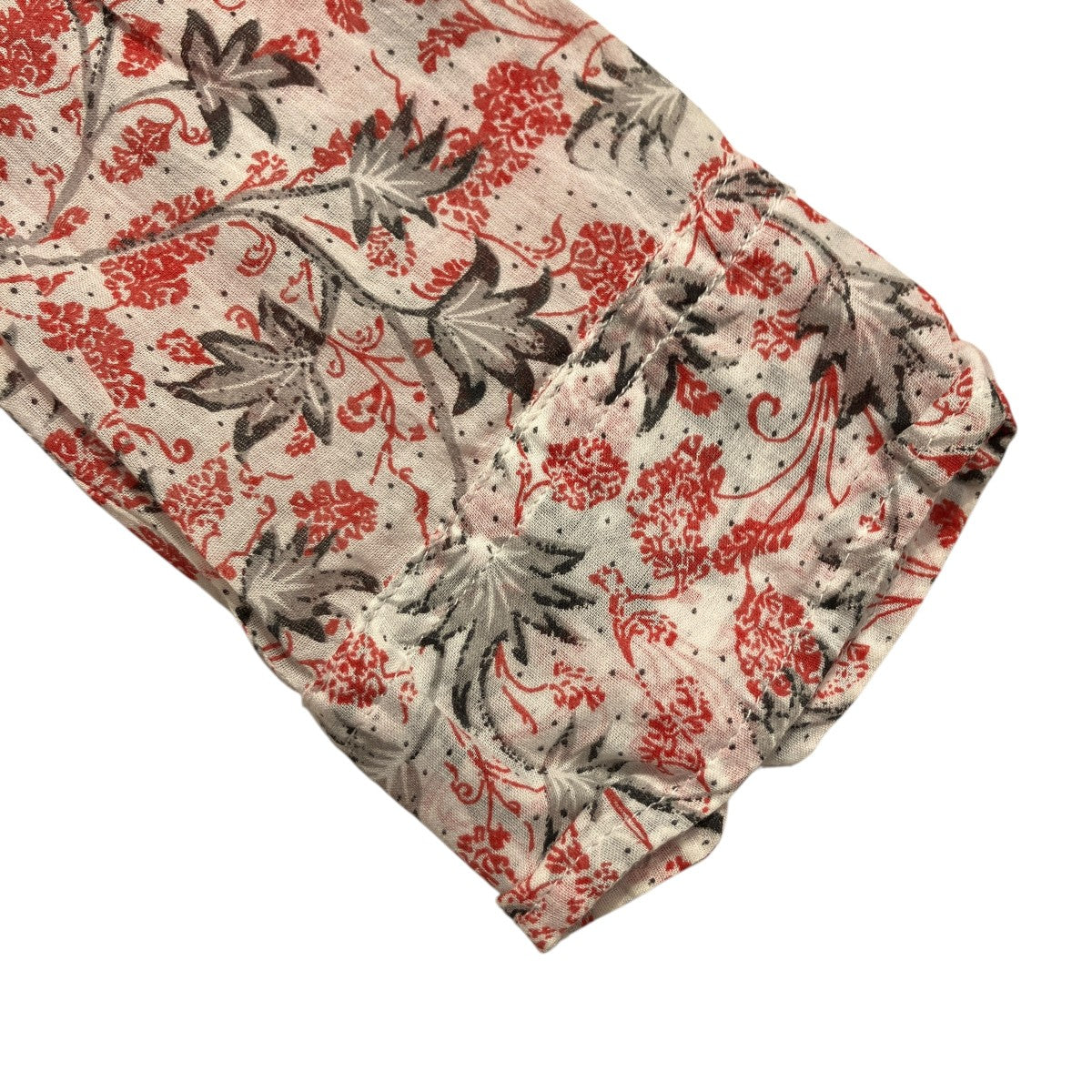 ISABEL MARANT ETOILE 総柄シャツワンピース1667-343-0117 古着・中古-4枚目のアイテム画像