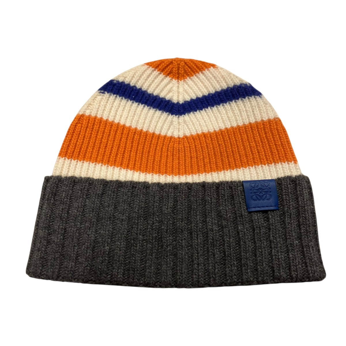 アナグラム パッチボーダービーニーニット帽