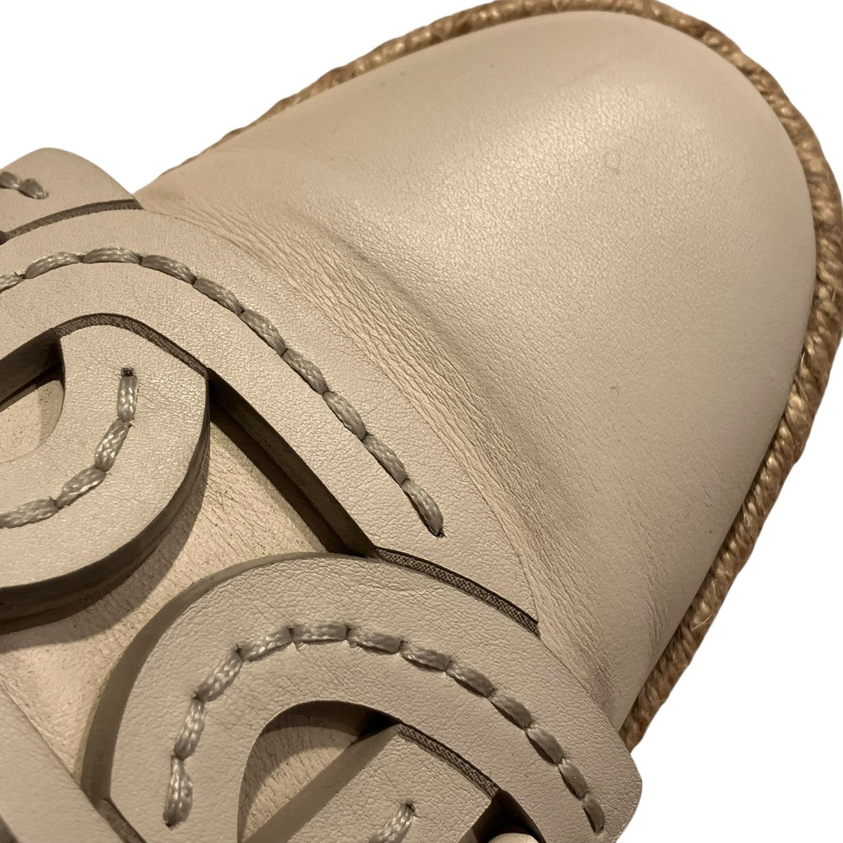 TOD’S ケイト レザー エスパドリーユ 古着・中古-6枚目のアイテム画像