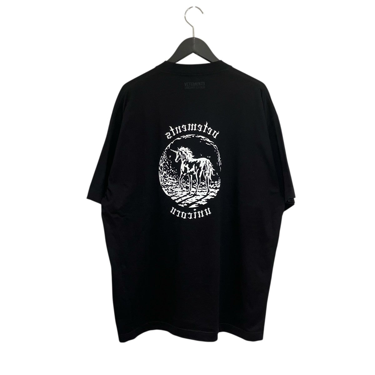 VETMEMES 22SSダブルユニコーン半袖TシャツUE52TR200B 古着・中古-2枚目のアイテム画像