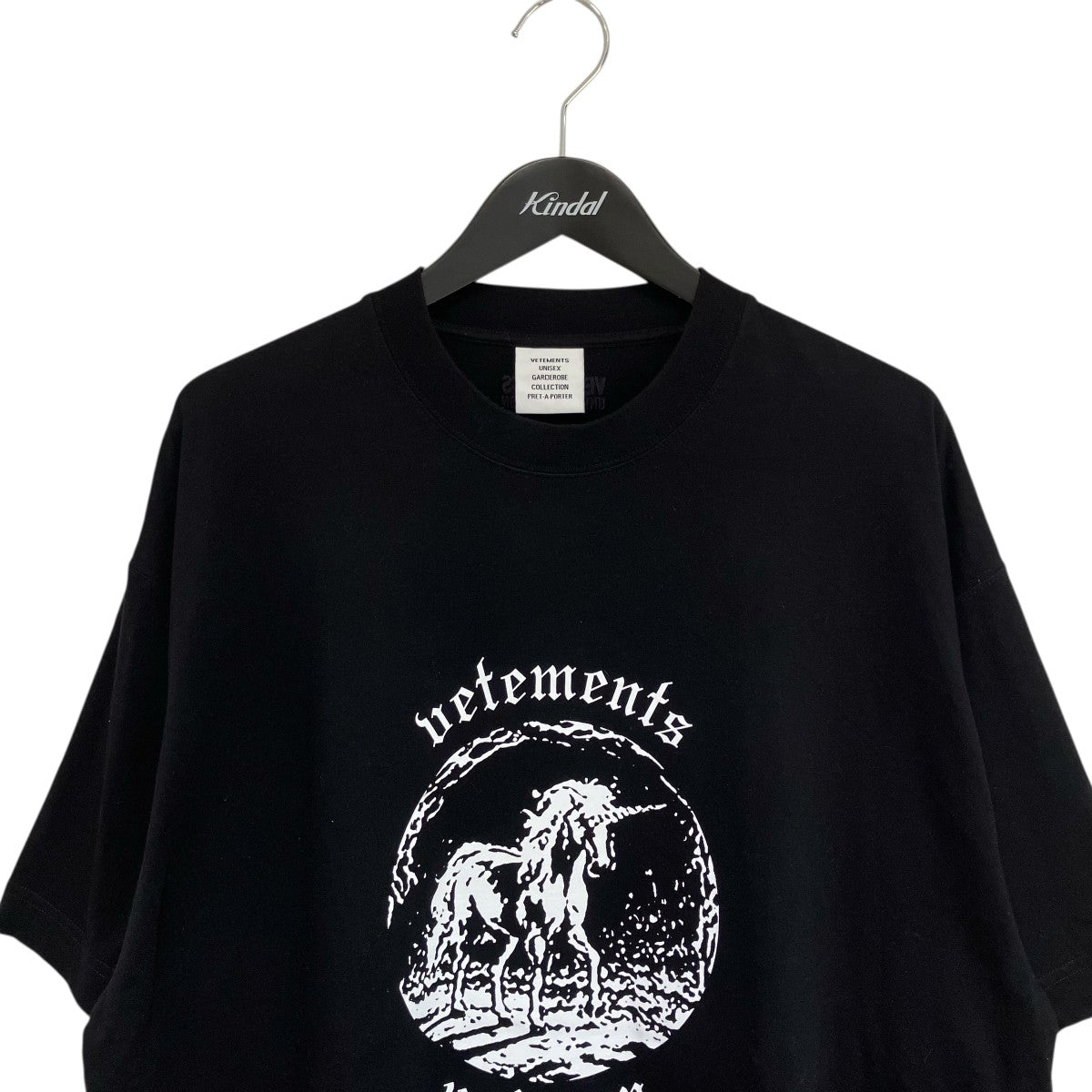 VETMEMES 22SSダブルユニコーン半袖TシャツUE52TR200B 古着・中古-3枚目のアイテム画像