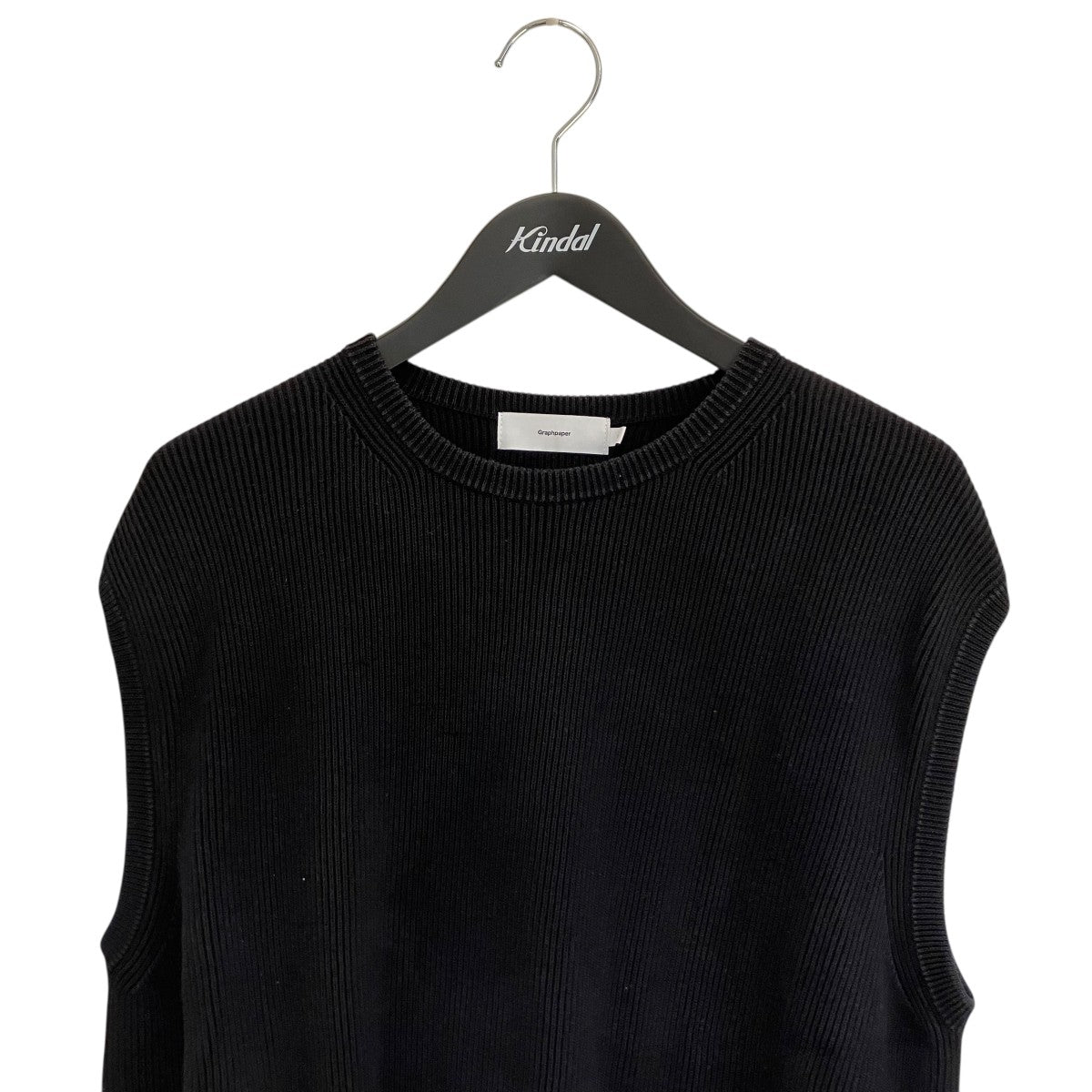 High Density Cotton Knit VestニットベストGM201-80073