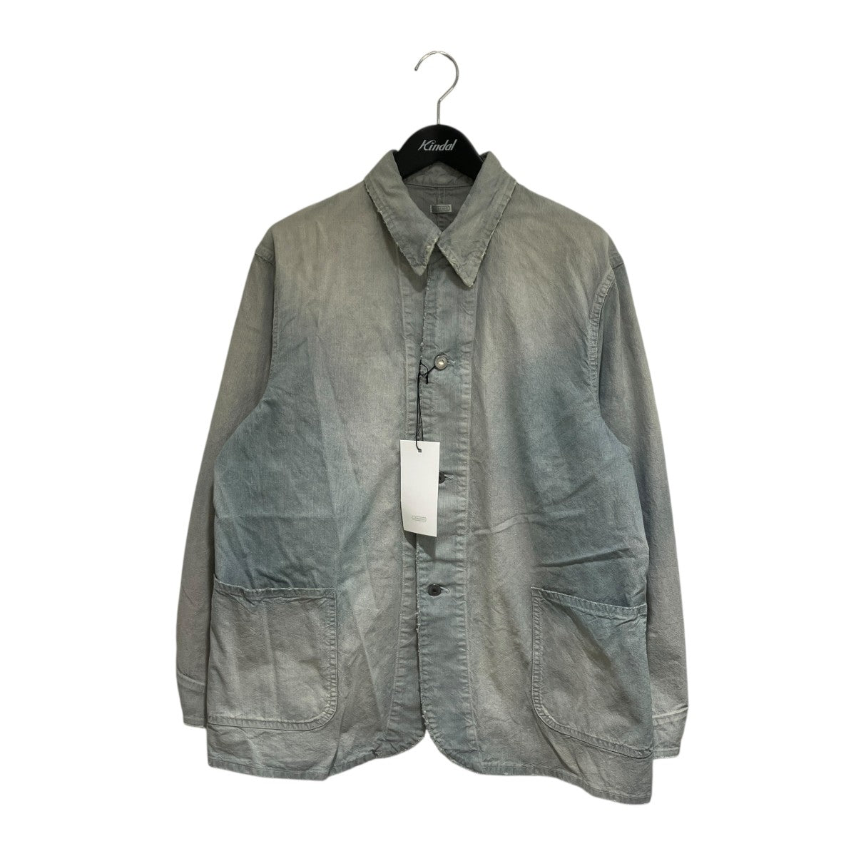 A．PRESSE(アプレッセ) 25SSIndigo Pin Check Coverallカバーオール