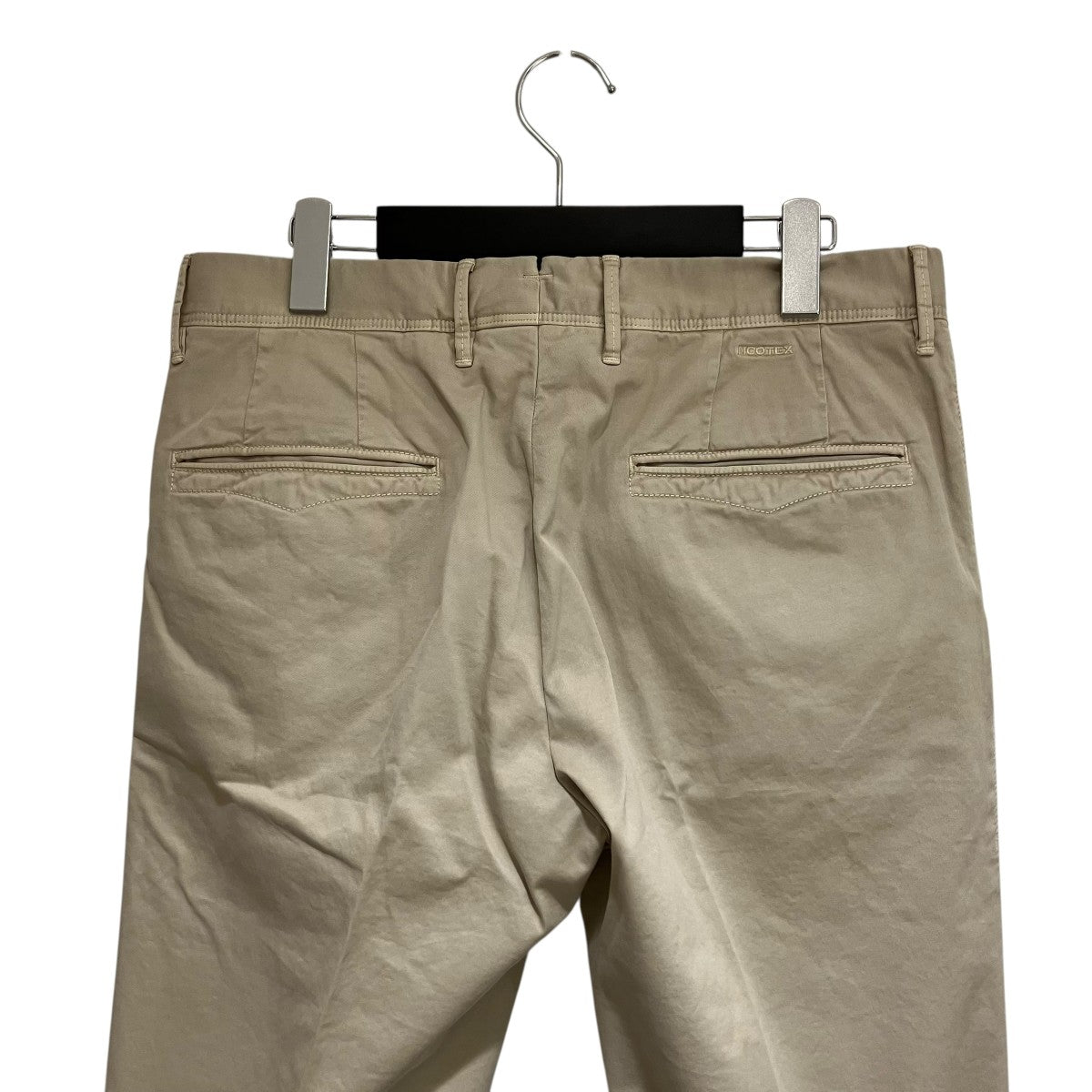 ガーメントダイオーガニックコットンストレッチチノテーパードパンツ１８Ｓ１００　９６６４Ａ