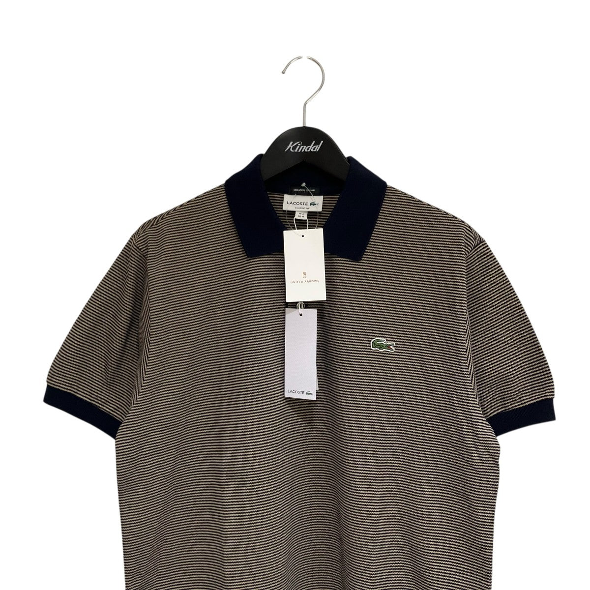 LACOSTE×UNITED ARROWS ポロシャツPH035J 古着・中古-3枚目のアイテム画像