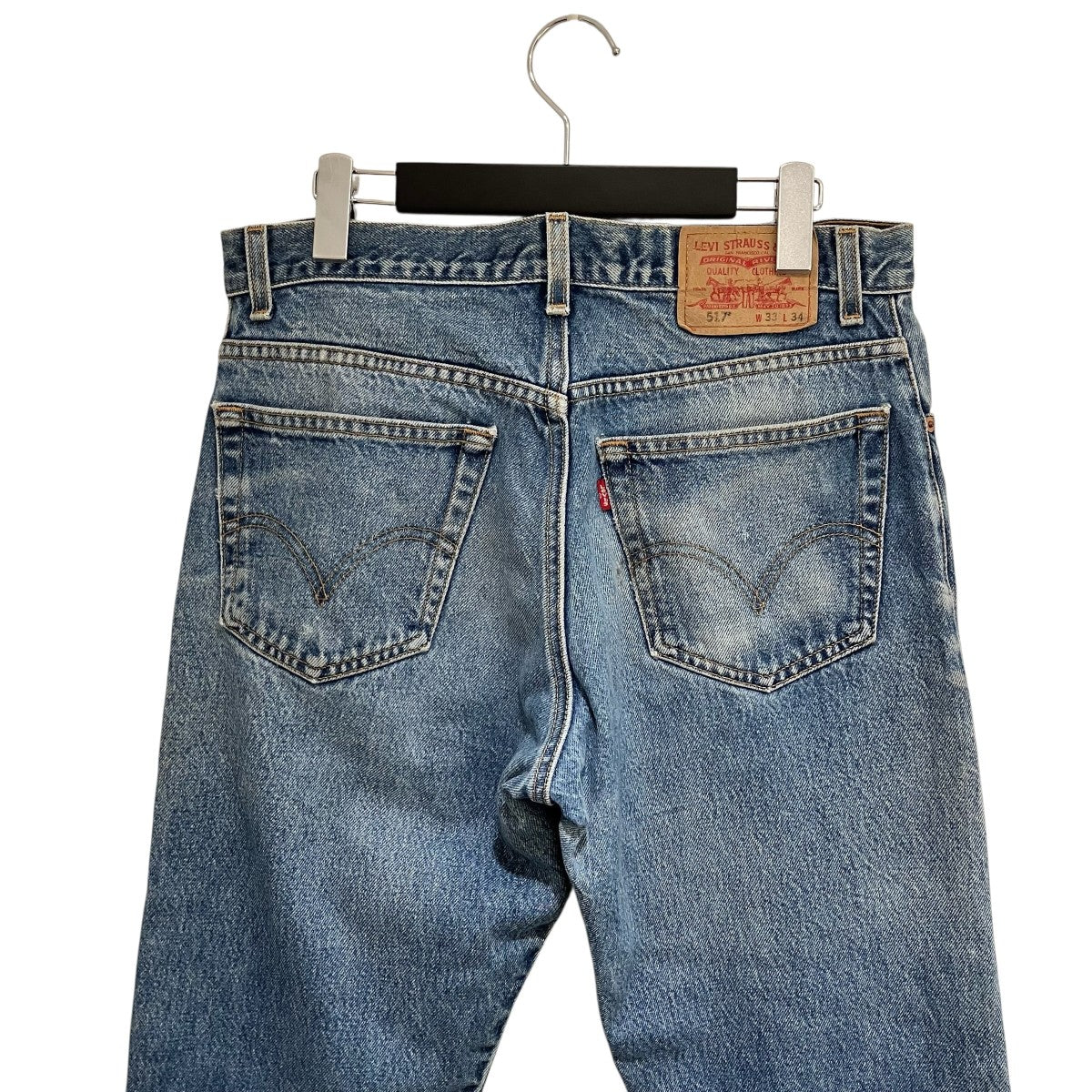 517 BOOT CUTデニムパンツ115170217