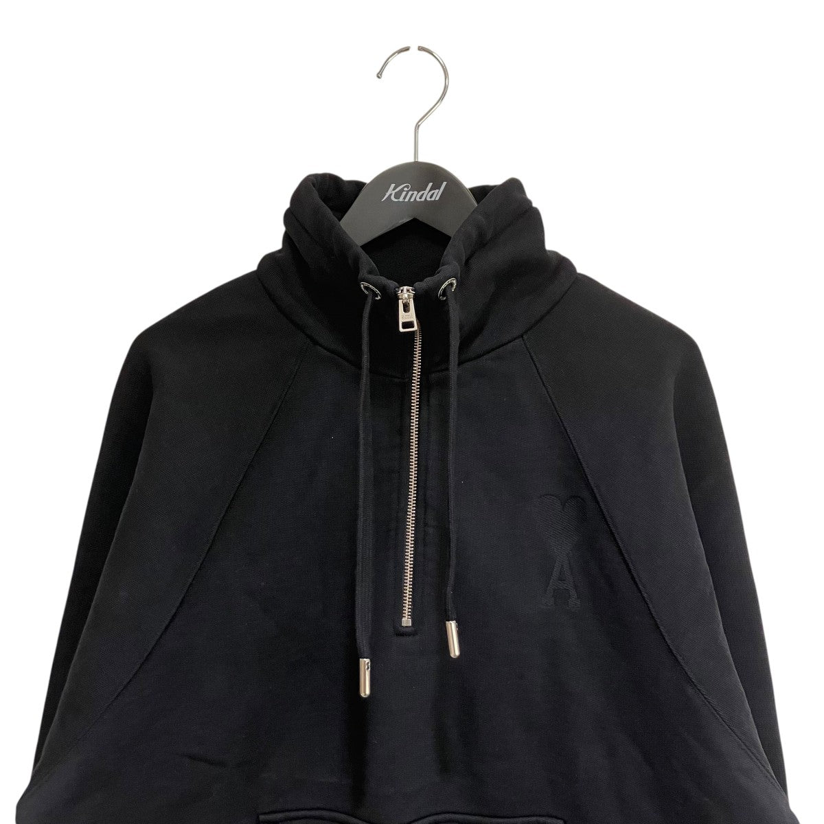 ami(アミ) half-zip sweatshirt長袖トレーナーE22USW502.747 E22USW502