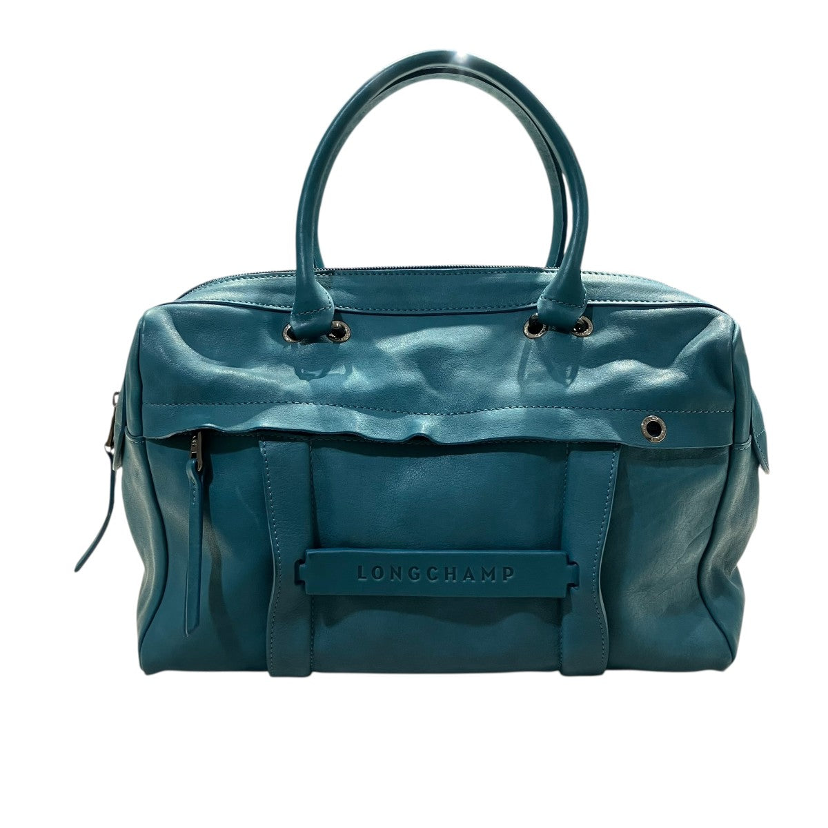 LONGCHAMP(ロンシャン) レザーハンドバッグ ベージュ サイズ -｜【公式