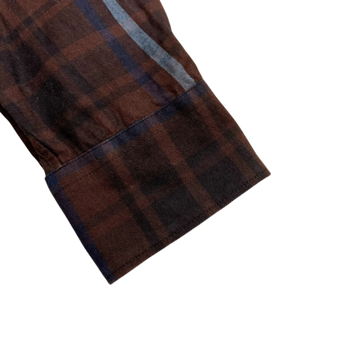 チェックシャツW24073