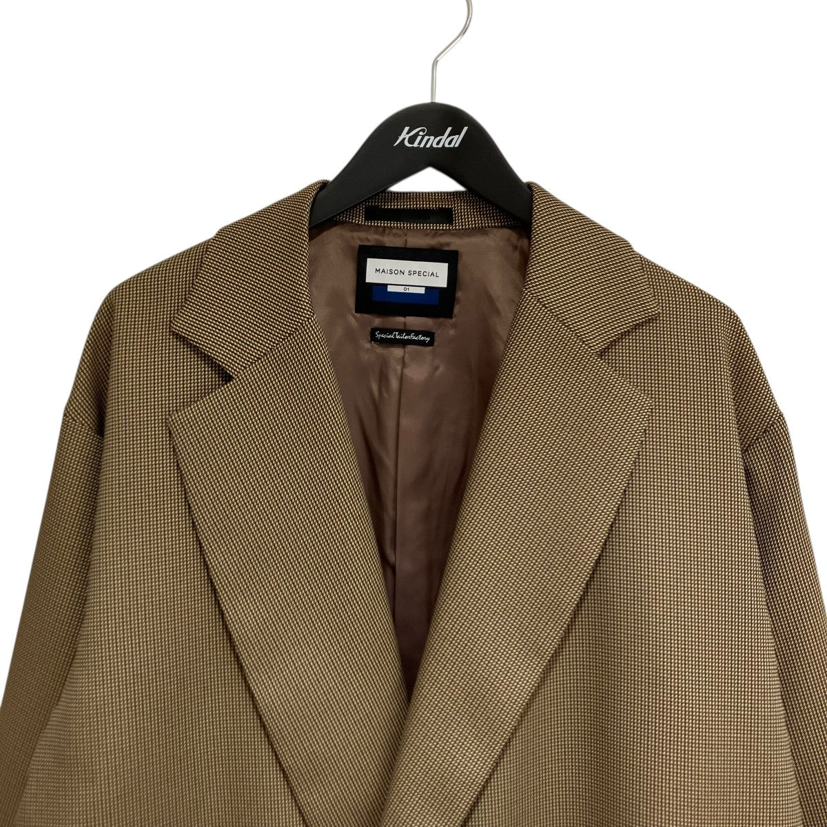 MAISON SPECIAL ブラウン　チェスターコート 02 MAISON SPECIAL コート チェスターコート Mohair Shaggy Long Coat