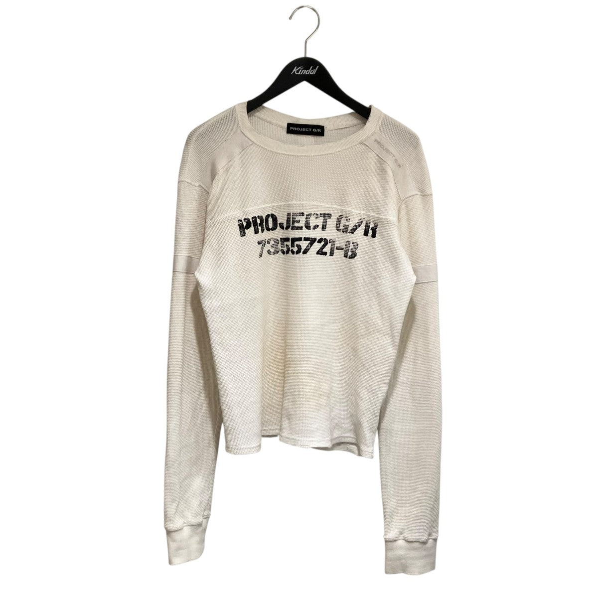 BONDAGE CROSS WAFFLE THERMAL LONG SLEEVE長袖カットソー