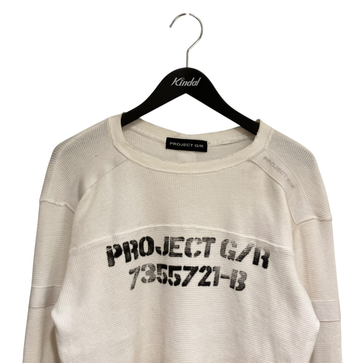 BONDAGE CROSS WAFFLE THERMAL LONG SLEEVE長袖カットソー