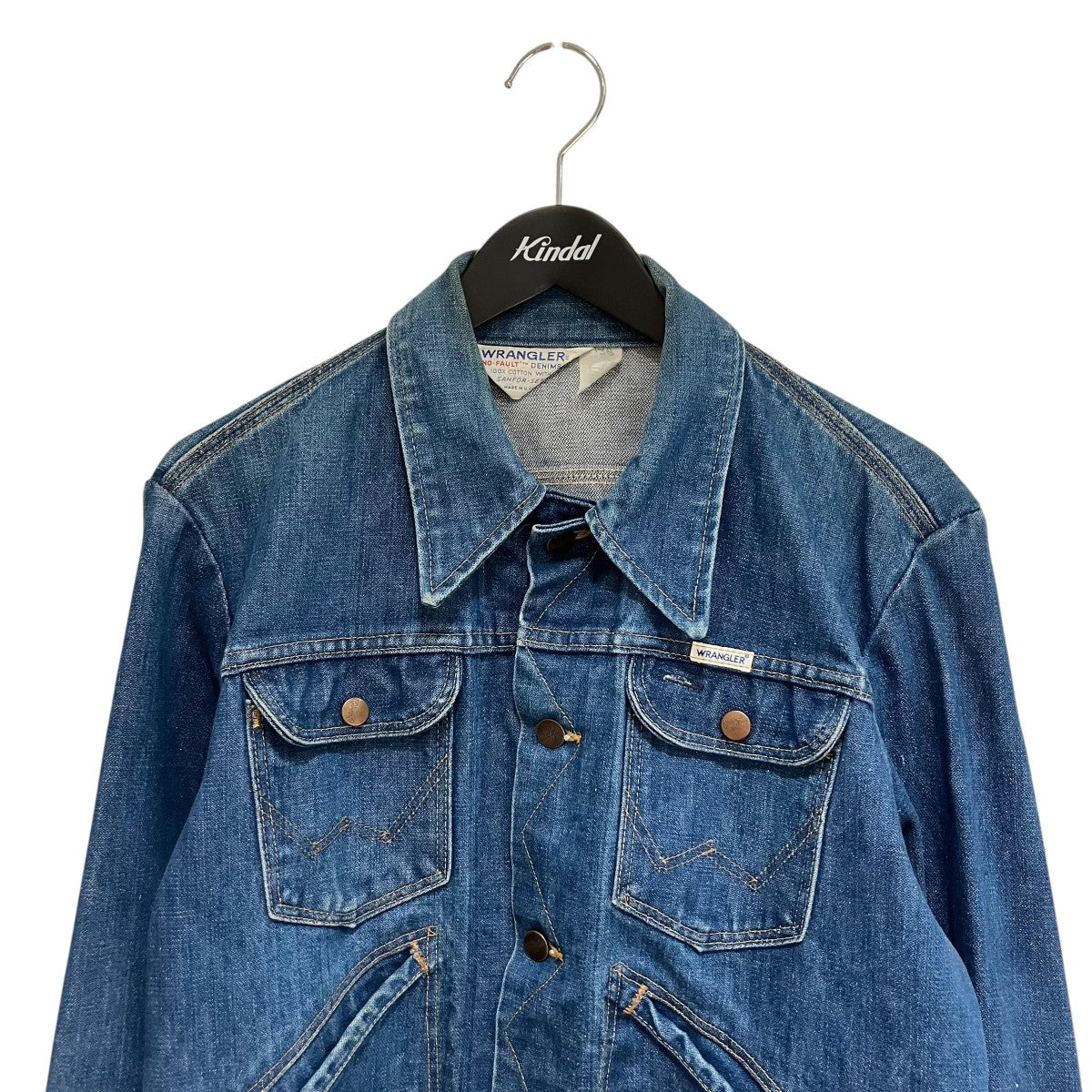 80s ラングラー　デニムジャケット三角白タグ　126mj リアム着用 Wrangler(ラングラー) 80'S 白三角タグ USA製デニムジャケット126MJ