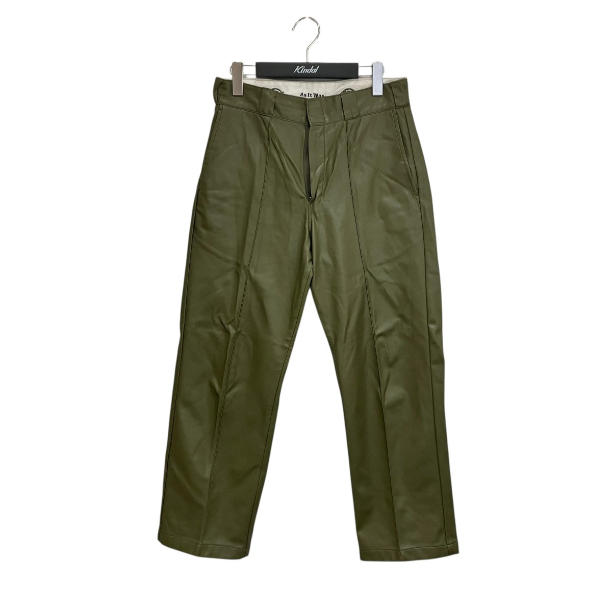 SHINYA KOZUKA×Dickies フェイクレザーパンツ2002SK13 2002SK13