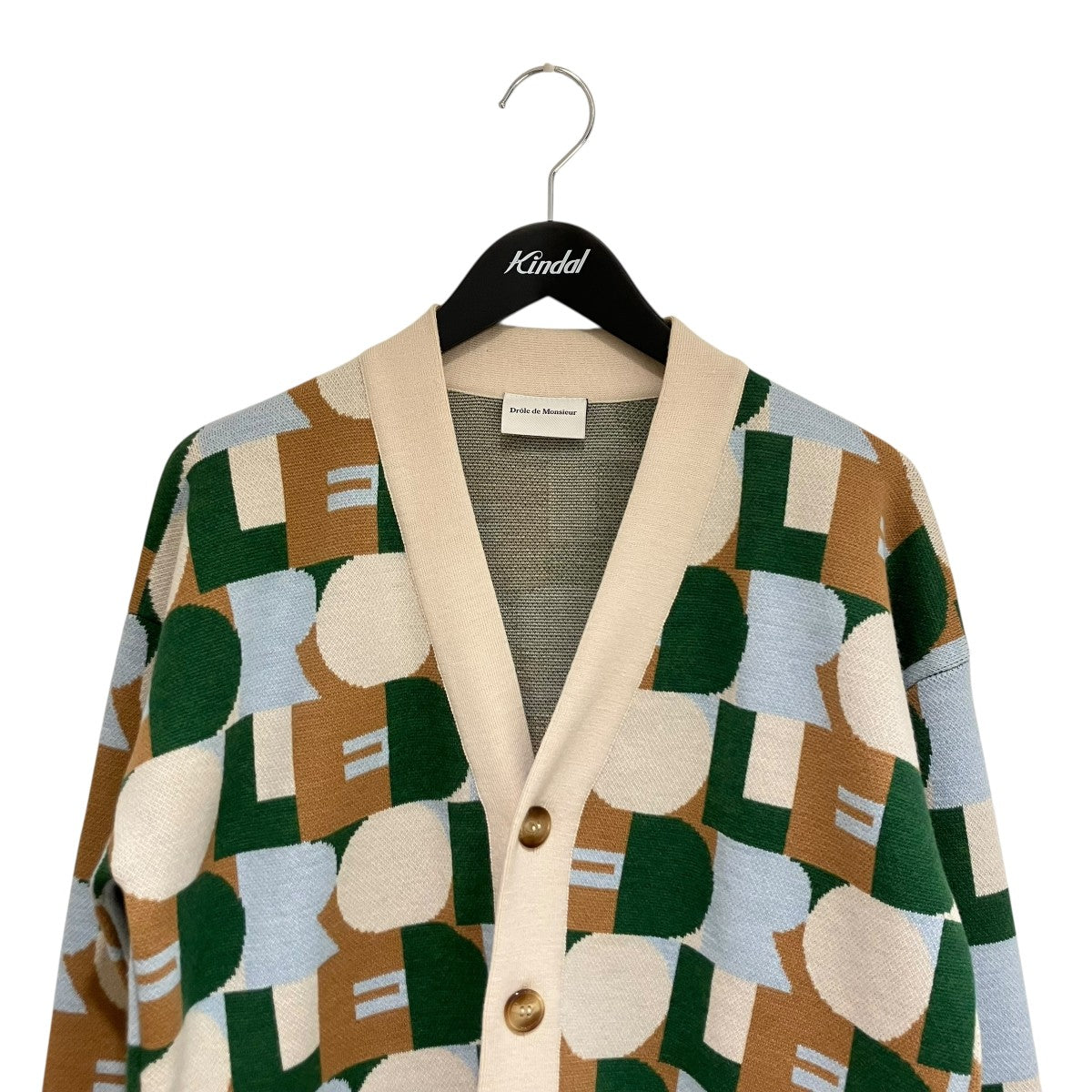 総柄カーディガンA-CA106-WO009