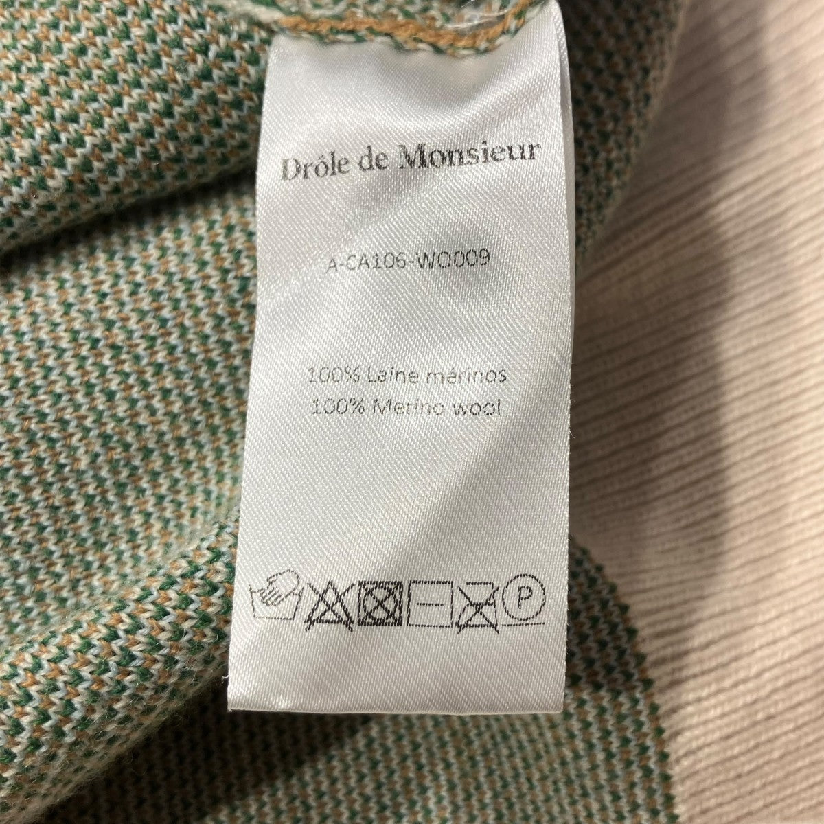 総柄カーディガンA-CA106-WO009