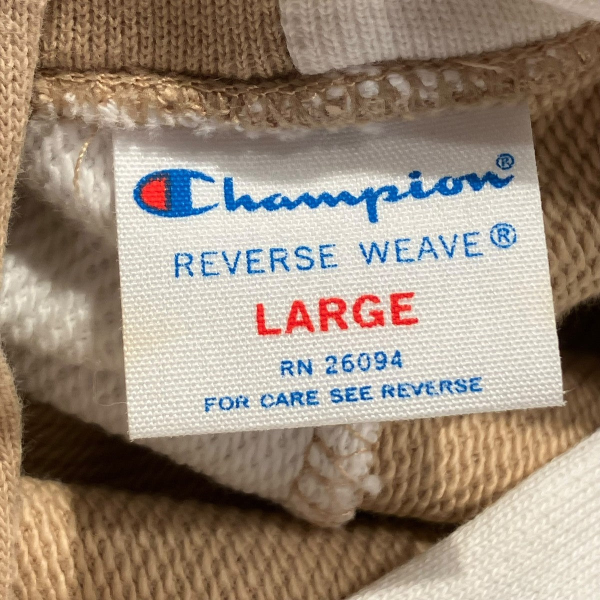 Champion×BEAMS クレイジープルオーバーパーカーC8-R110 古着・中古-5枚目のアイテム画像