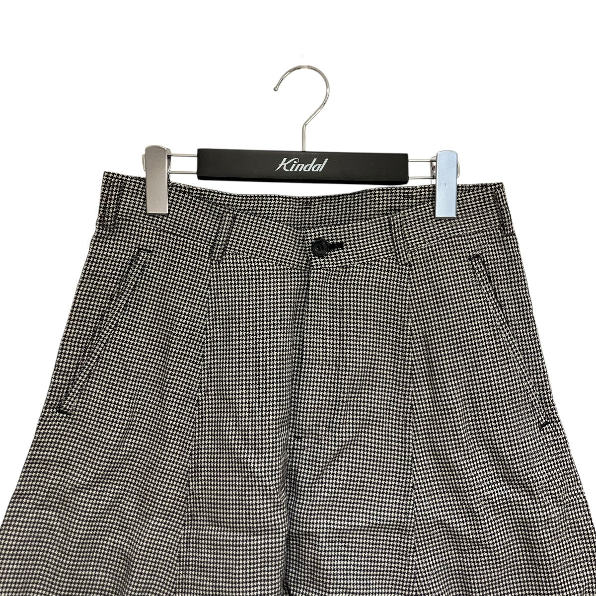 BLACK COMME des GARCONS 千鳥格子サルエルパンツ1F-P020 古着・中古-3枚目のアイテム画像