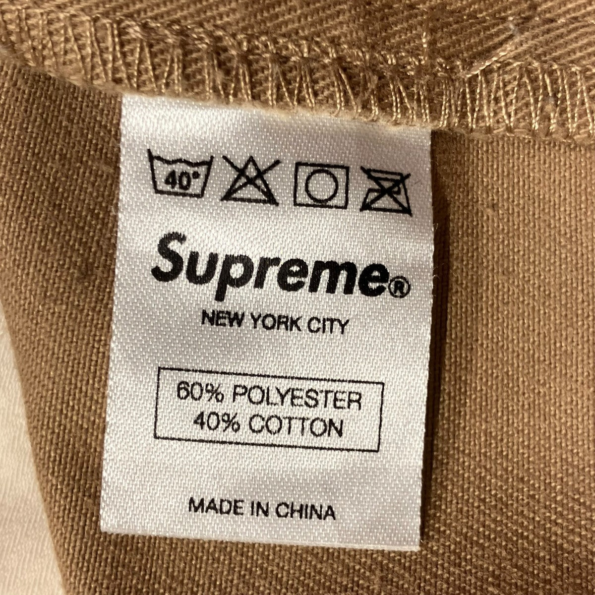 Supreme ベージュ チノパン 30 SUPREME ベージュチノパン 【中古・古着通販】SUPREME (シュプリーム