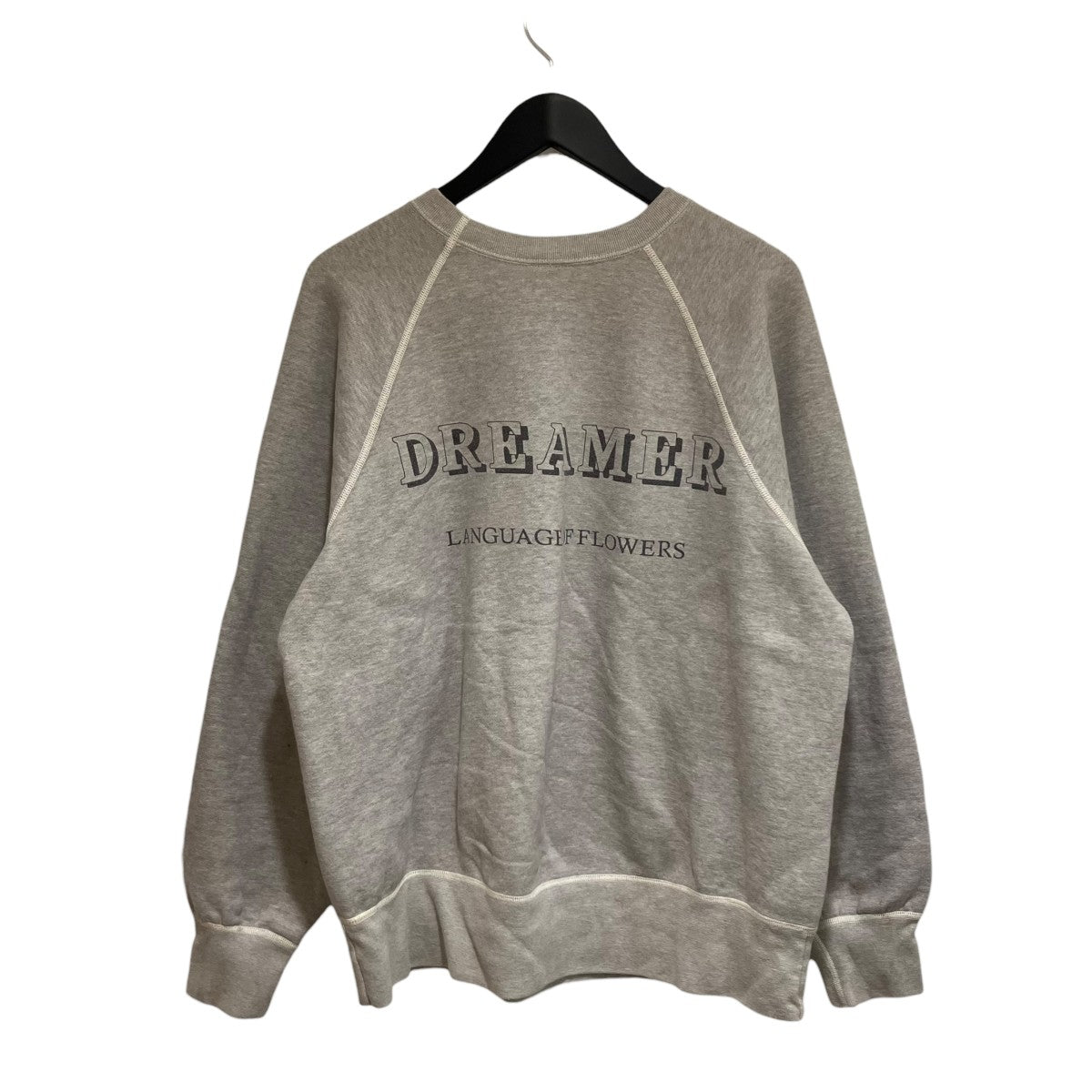 SAINT MICHAEL(セントマイケル) 24AWCREW SWT FLOWER長袖トレーナーSM