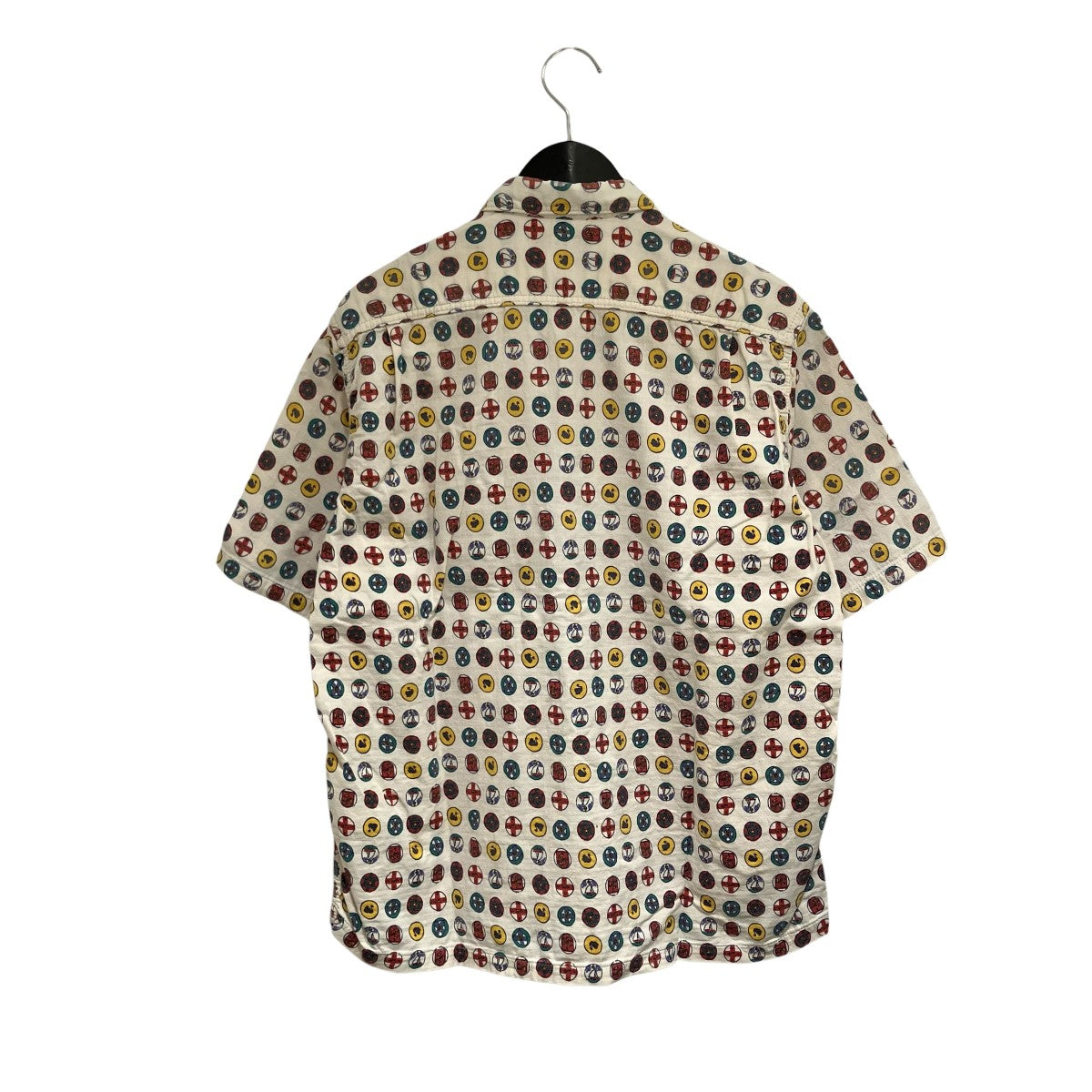 COMME des GARCONS HOMME 半袖総柄シャツHM-B015 古着・中古-2枚目のアイテム画像