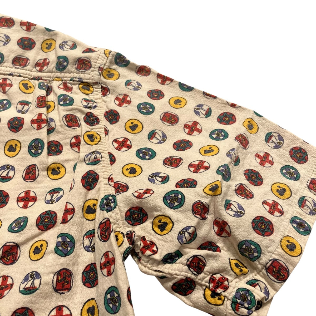 COMME des GARCONS HOMME 半袖総柄シャツHM-B015 古着・中古-6枚目のアイテム画像