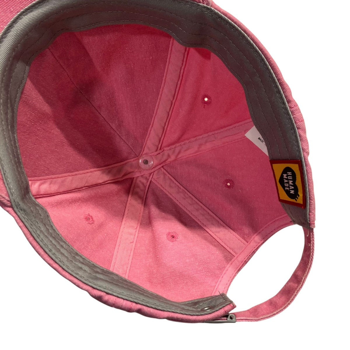 HUMAN MADE(ヒューマンメイド) 24SS6PANEL CAPキャップ ピンク サイズ