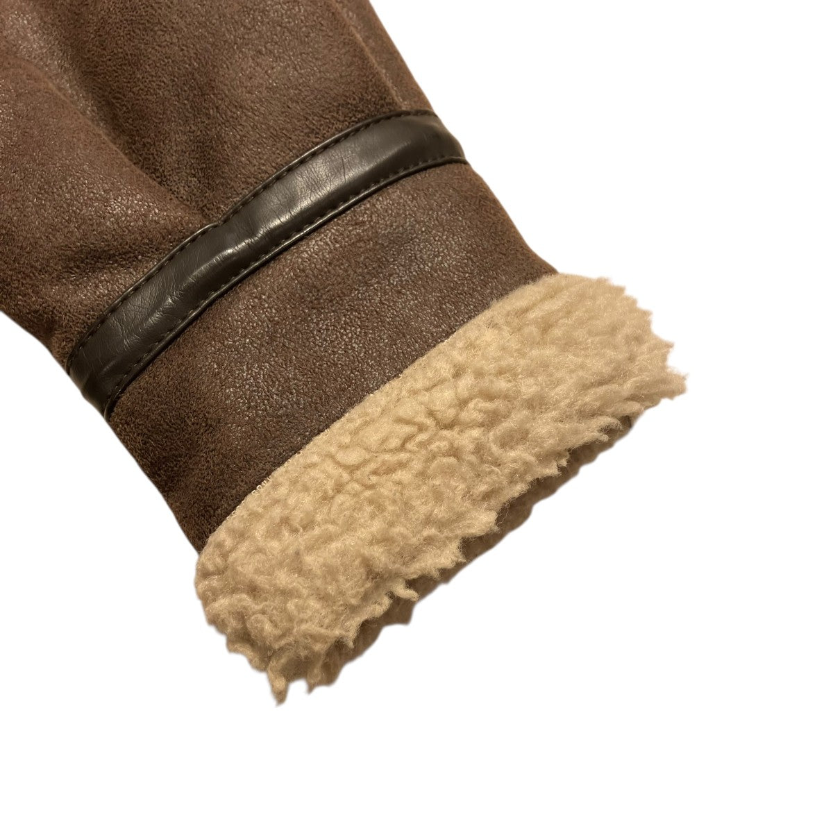 フェイクムートンジャケットTA1334-8168