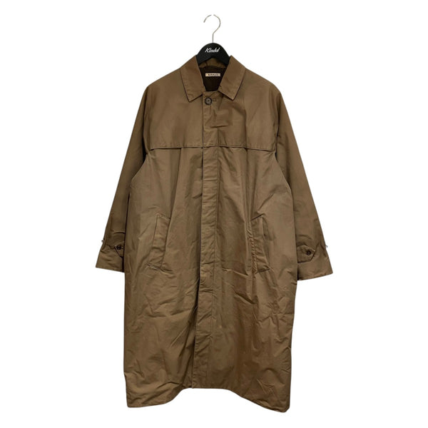 AURALEE(オーラリー) HIGH COUNT CLOTH BATTING LONG COATステンカラー