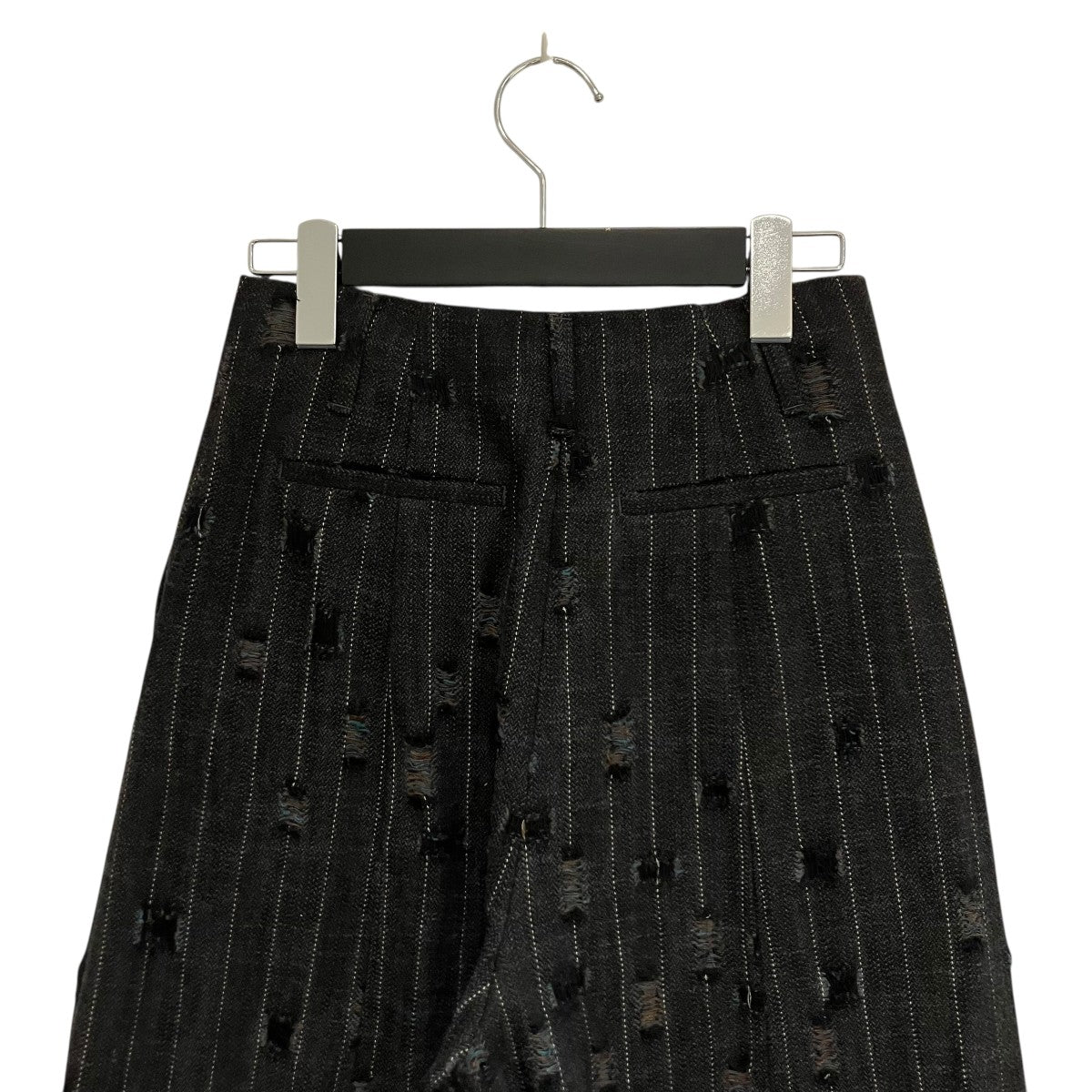 ACNE STUDIOS Tailored distressed trousersストライプパンツFN-WN-TROU001136 古着・中古-4枚目のアイテム画像