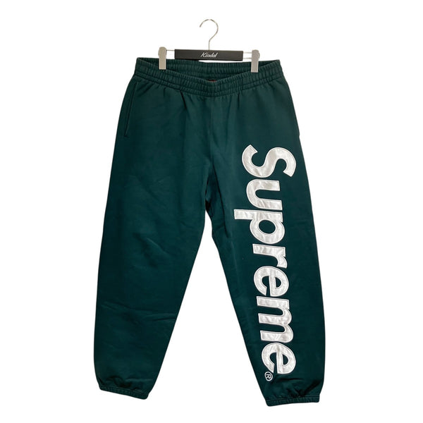 Supreme(シュプリーム) Satin Applique Sweapantスウェットパンツ