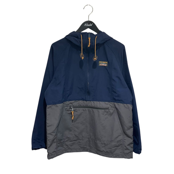 L．L．Bean(エルエルビーン) アノラックパーカー グレー×ネイビー