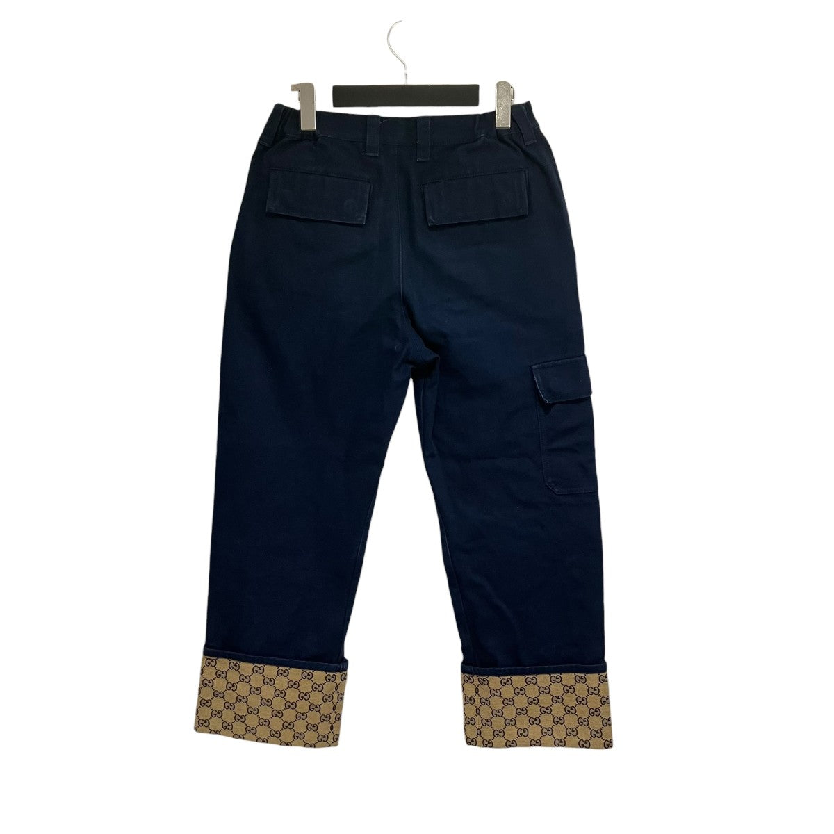 GUCCI 23SSGG柄コットンキャンバスパンツ753122 古着・中古-2枚目のアイテム画像