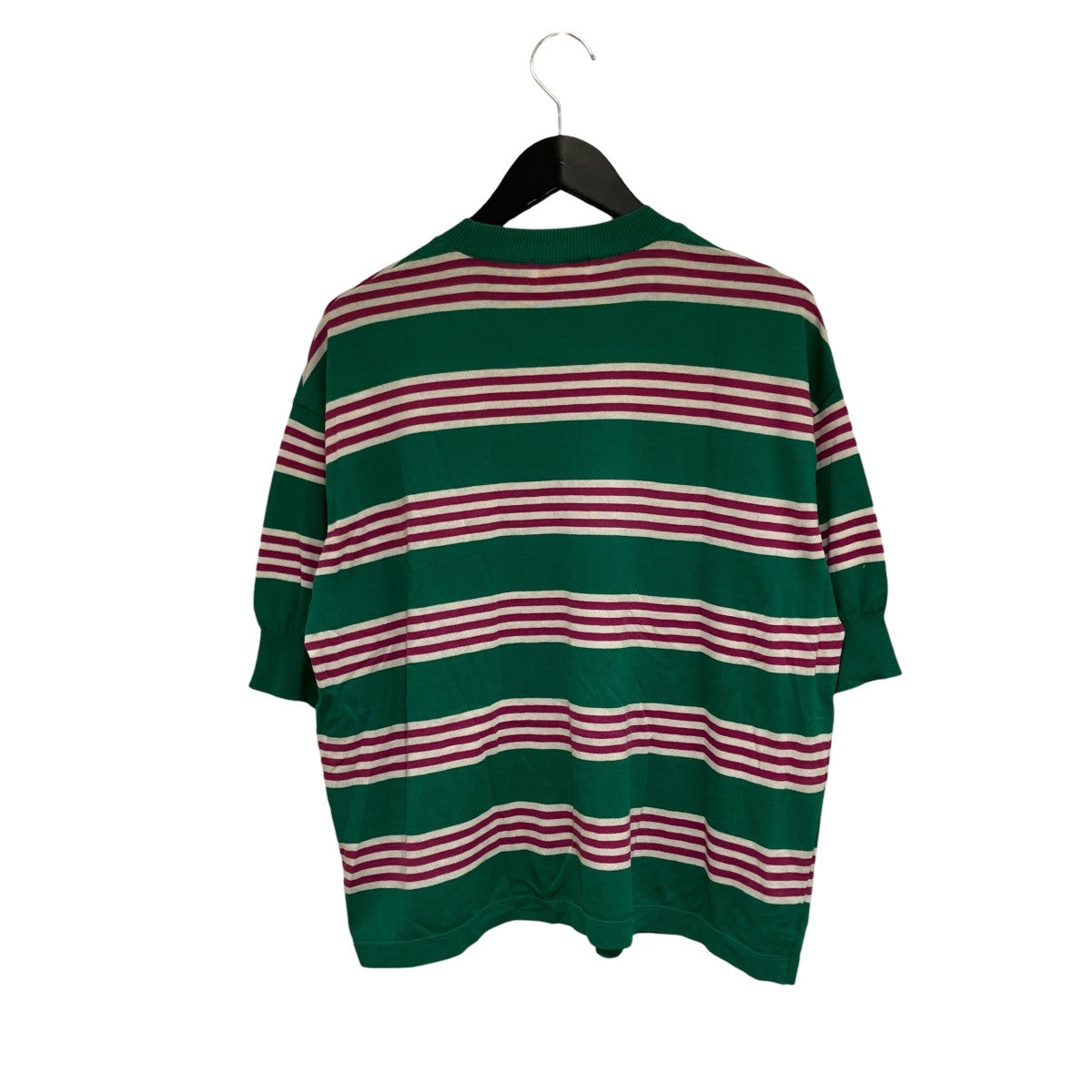 MEYAME コットンニット ハーフスリーブT-シャツ半袖TシャツMEY-1636 古着・中古-2枚目のアイテム画像