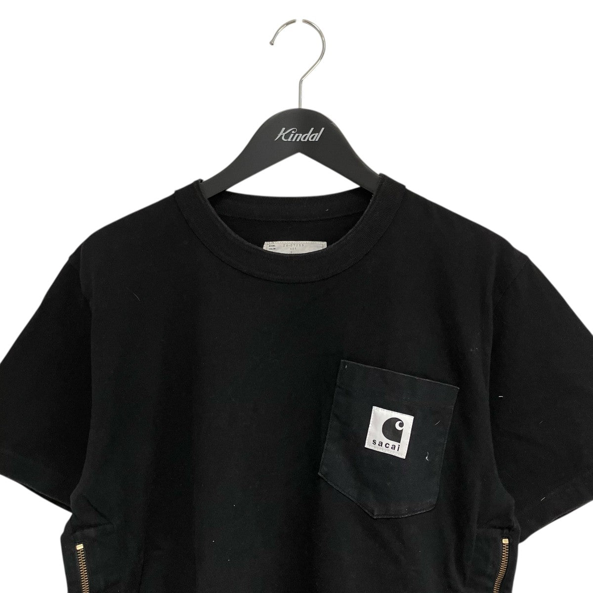 sacai×CarHartt 24SSCarhartt WIP T-Shirt半袖Tシャツ24-0725S 古着・中古-3枚目のアイテム画像