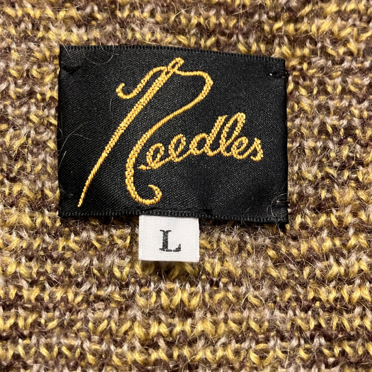 Mohair Cardigan-GEOMETRIC厚手カーディガンJ0255