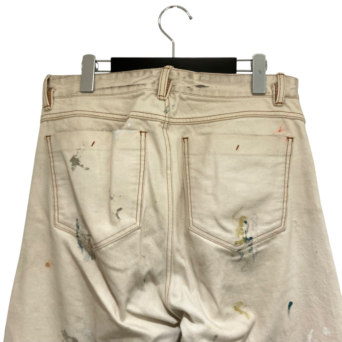 24SSKAMATA DENIM TROUSERS TYPE01 PAINT VINTAGEデニムパンツ24S-031809