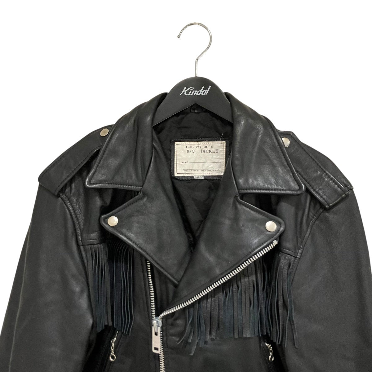 フリンジダブルライダースジャケット