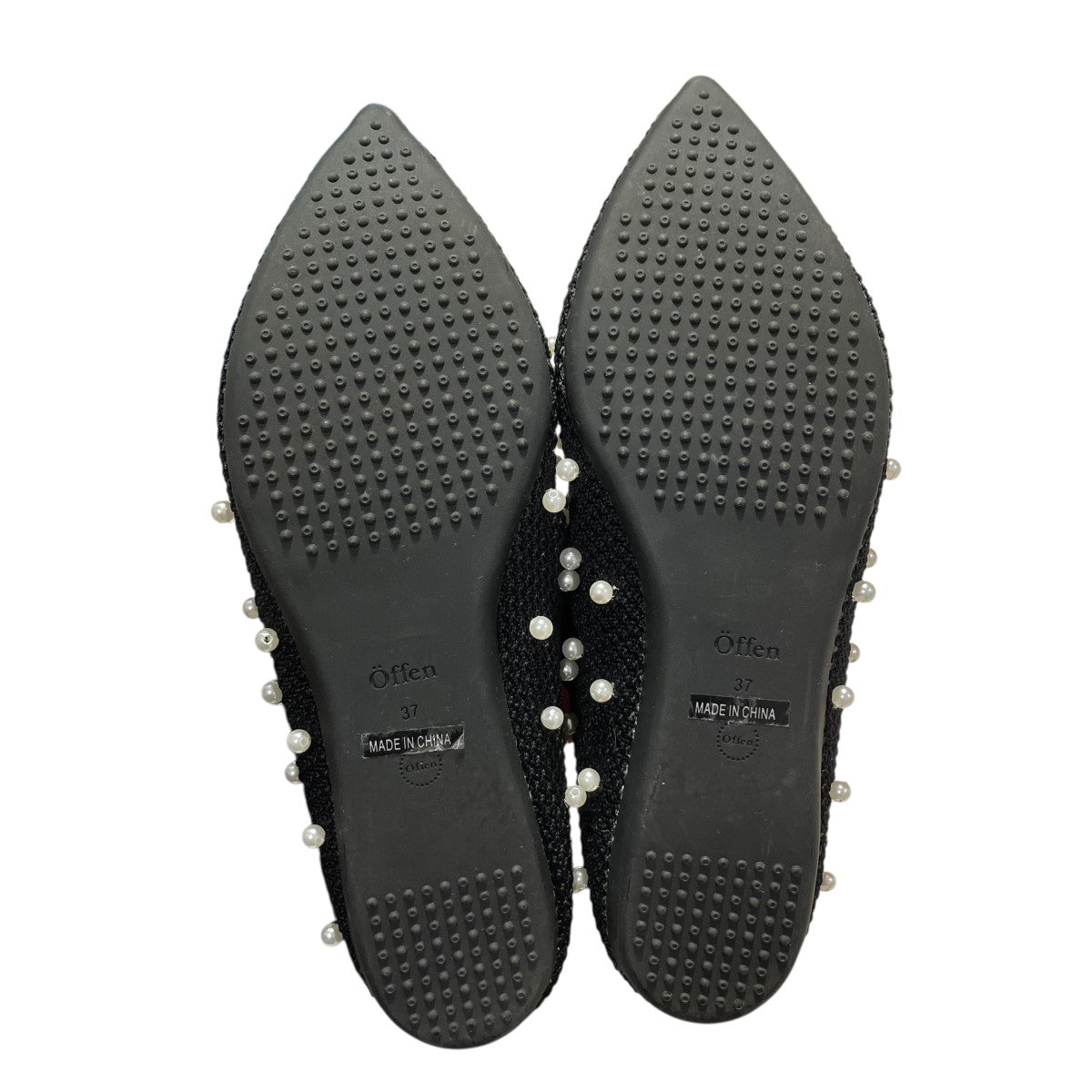 offen scallop pearls patternパンプス 古着・中古-5枚目のアイテム画像