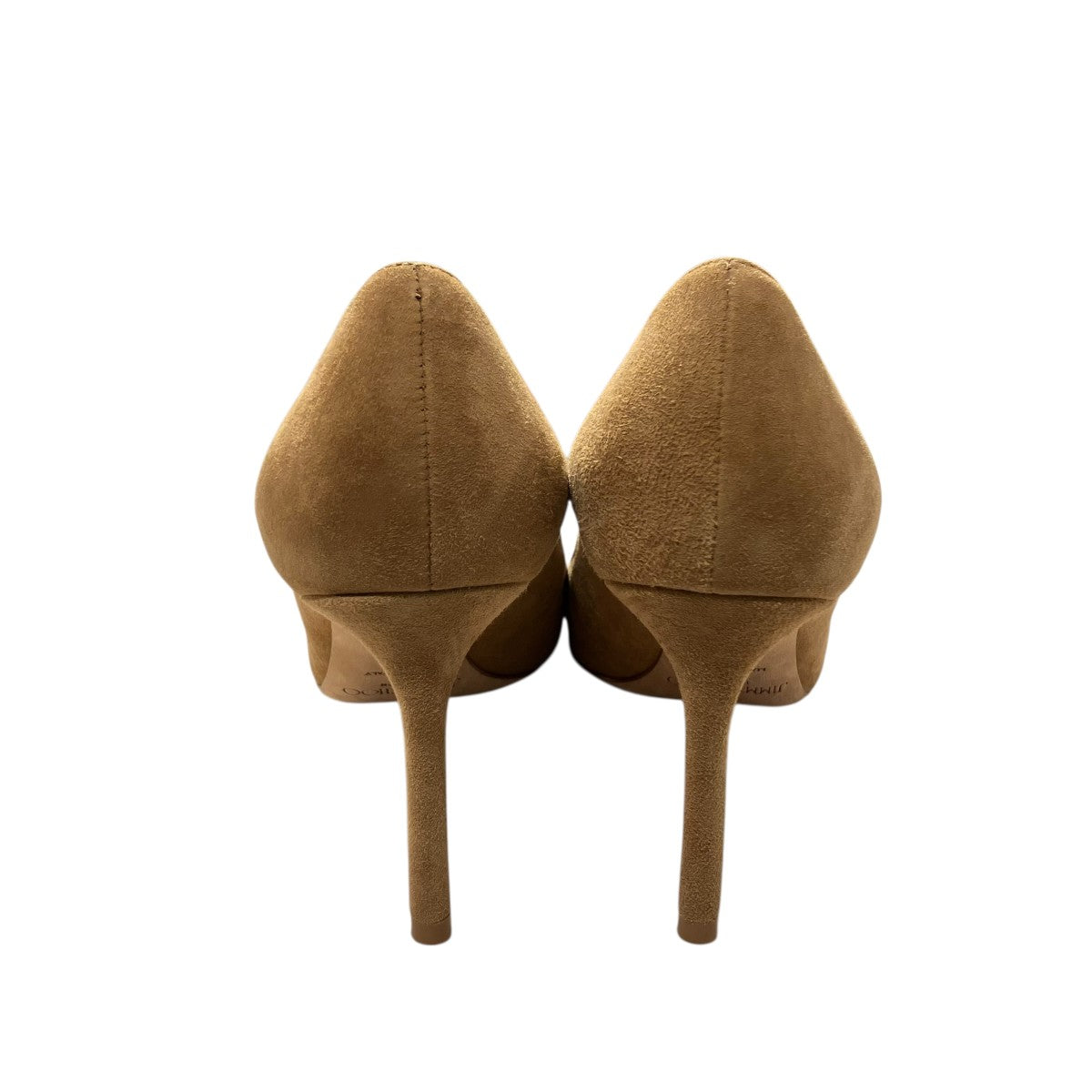 JIMMY CHOO スウェードヒールパンプス 古着・中古-4枚目のアイテム画像