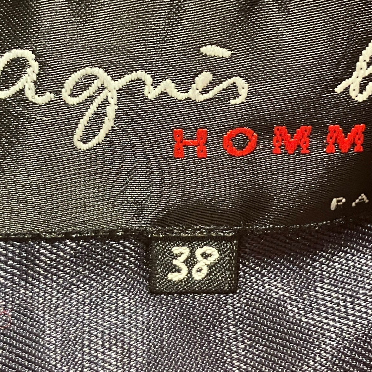 agnes b homme(アニエスベーオム) チェックシャツジャケットW918CZ10