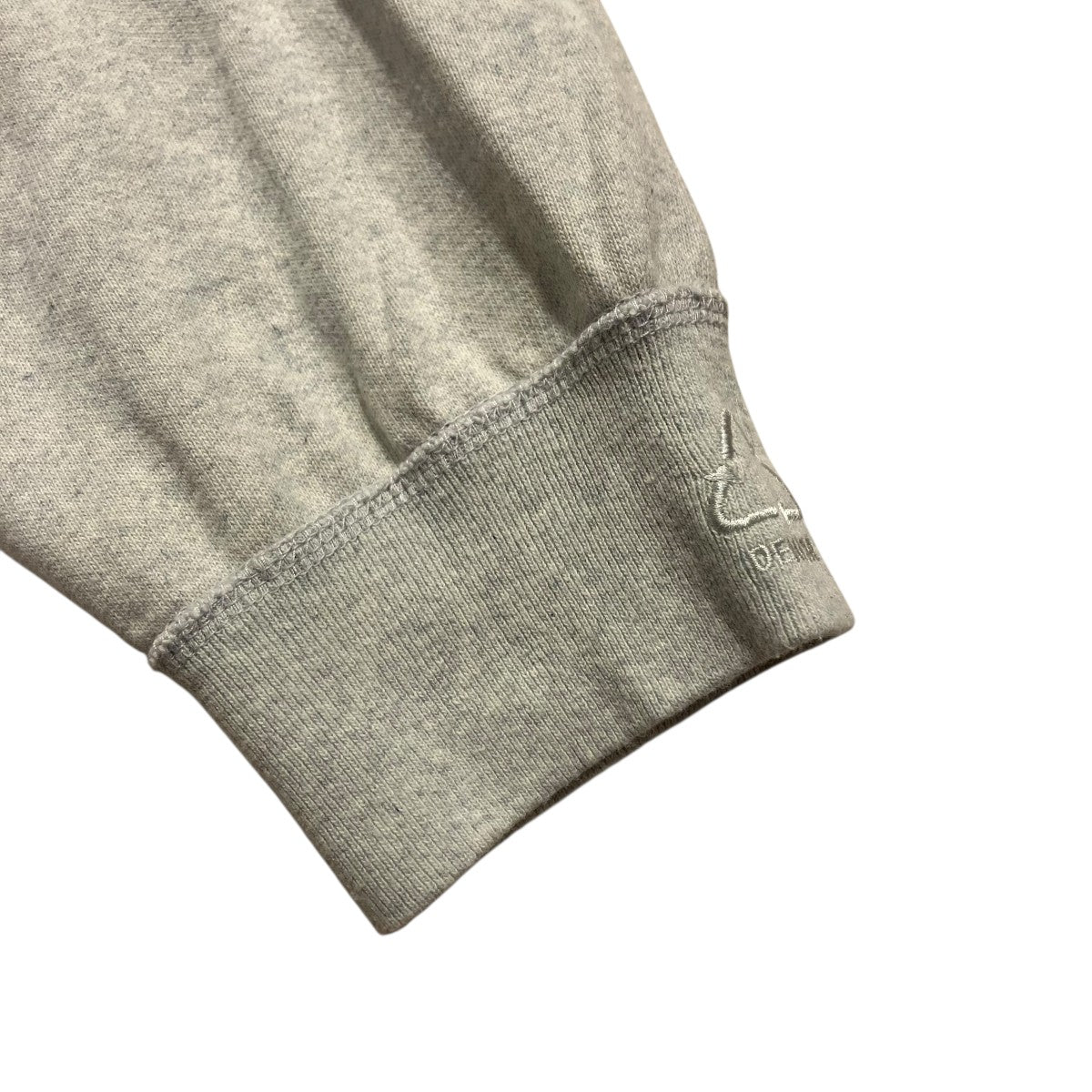Graphpaper Denim Mix Terry Pullover Hoodie長袖パーカーGM231-70335B 古着・中古-4枚目のアイテム画像