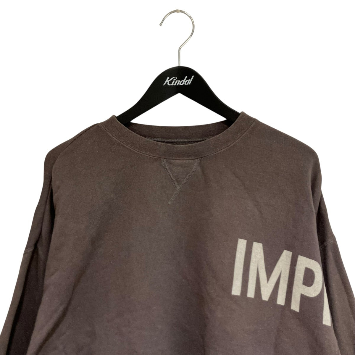 IMPISH 裏毛メッセージプルオーバートレーナー01233-1035