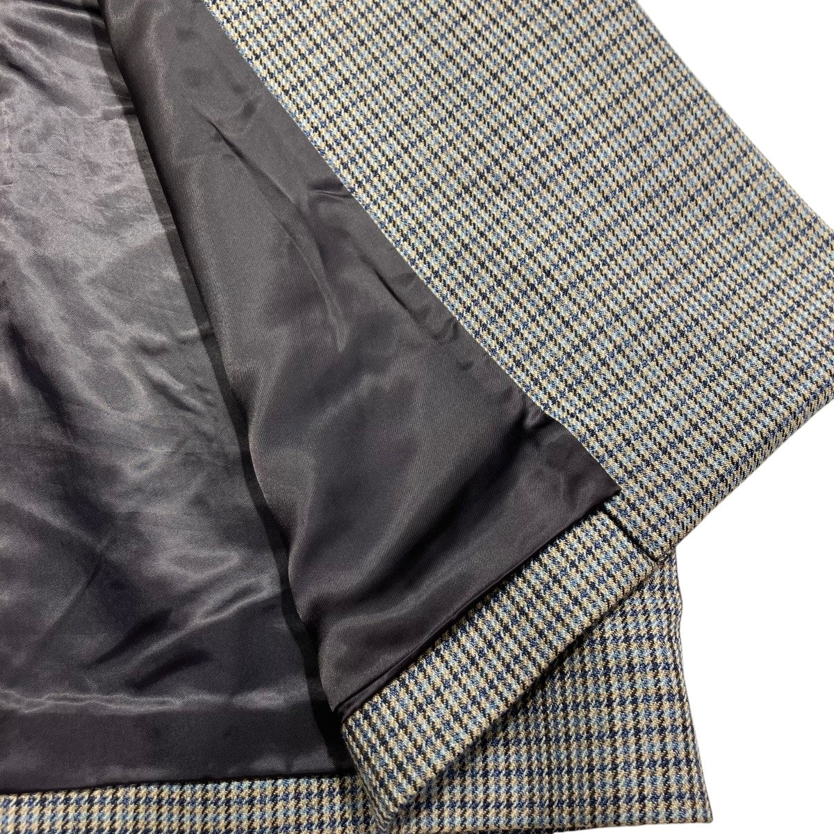 AURALEE(オーラリー) DOUBLE FACE CHECK SOUTIEN COLLAR COATコート