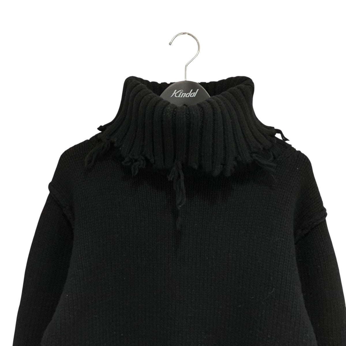 PERVERZE(パーバーズ) Crash Wide Turtle Mini Dress厚手ニット