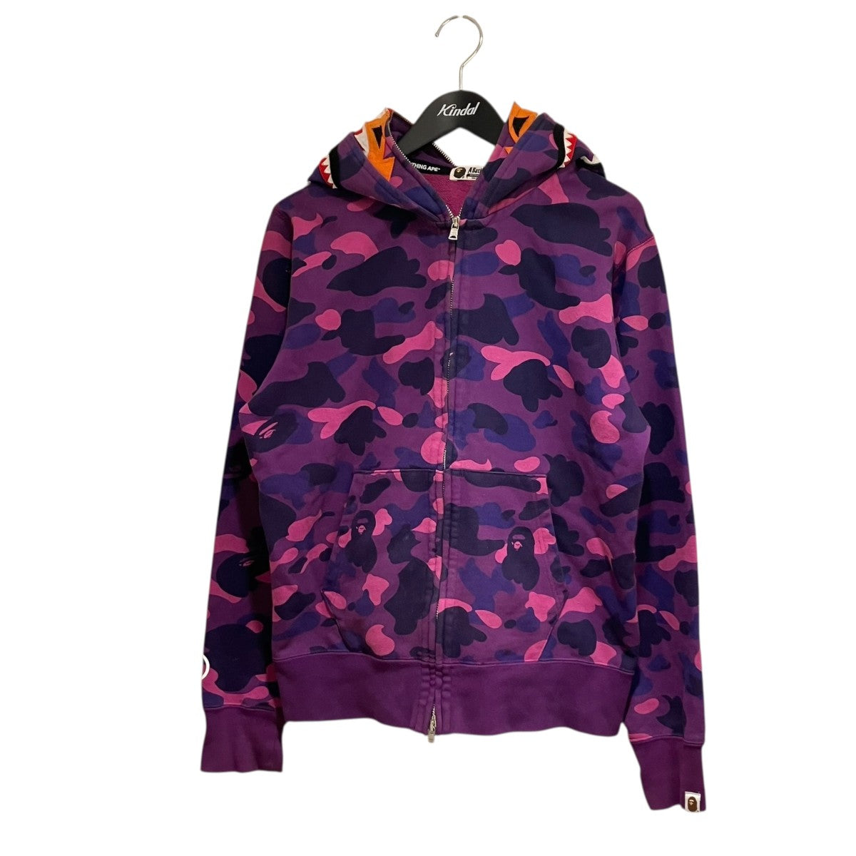 COLOR CAMO SHARK FULL ZIP HOODIEジップパーカー001ZPI301021M