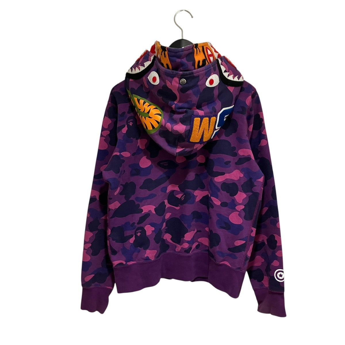 COLOR CAMO SHARK FULL ZIP HOODIEジップパーカー001ZPI301021M